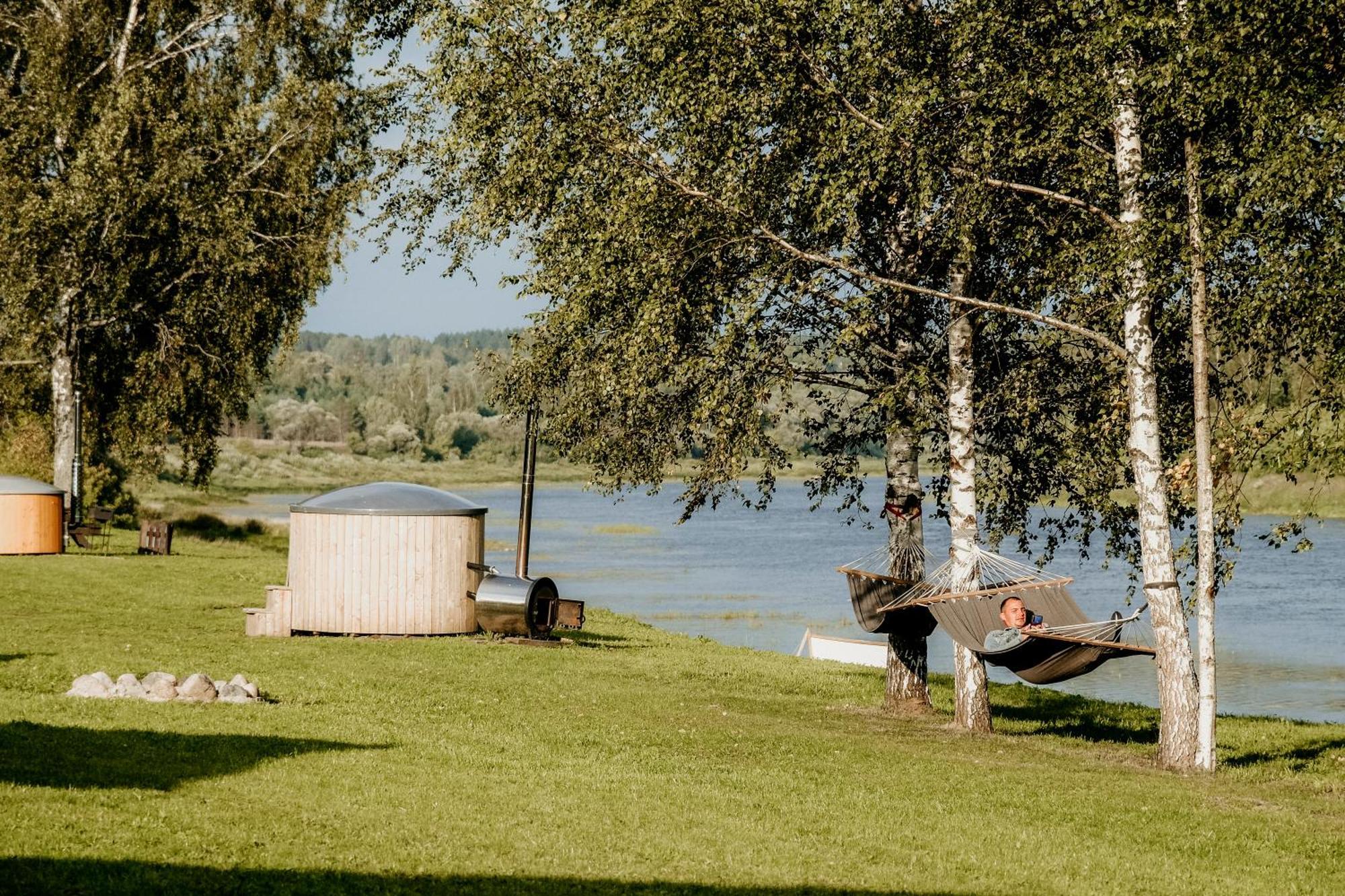 Kempings Daugavas Lokos Sargeliski Exteriér fotografie